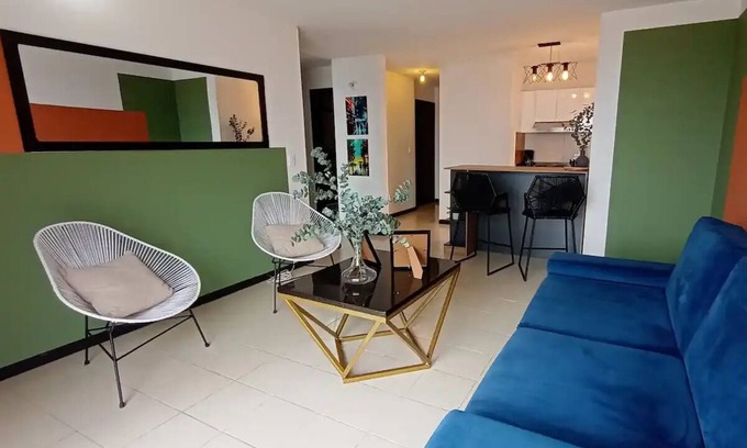 Granada Apartment | Comfortable, private penthouse, jacuzzi, Cali & mountain view.