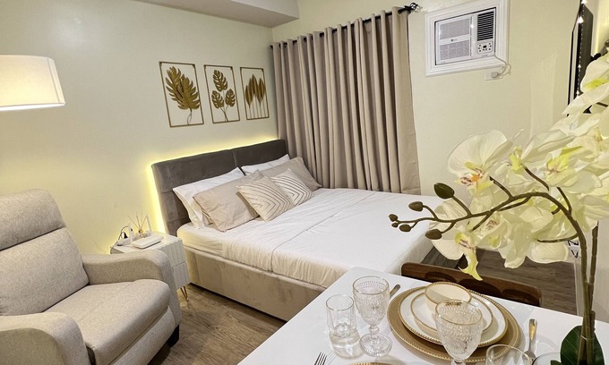 Binan City Condo | Comfy Condo unit near Nuvali, Laguna Technopark and St. Benedict Parish