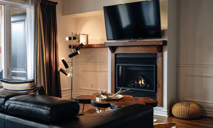 Saint-Sauveur Apartment | Condo chic au pied des pentes St-Sauveur