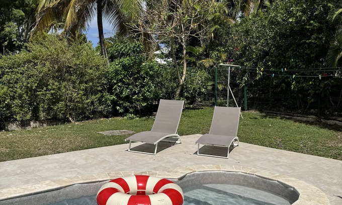 Saint-Francois Villa | Confortable Villa "Coco" with a private swimming pool