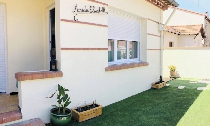 Argeles Plage Villa | Coquette Maison en Bord de mer
