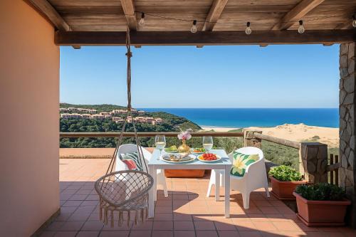 Torre dei Corsari House | Costa Verde Coastal Charm Huge Terrace Wi-Fi AC