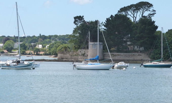 La Foret-Fouesnant Apartment | Cosy apartment T2 + mezzanine, 29 m2