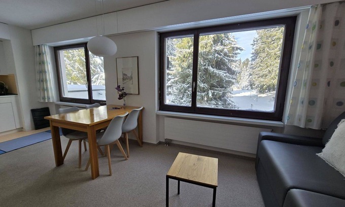 Lenzerheide Apartment | Cosy apartment for 4 people with WIFI, TV and pets allowed