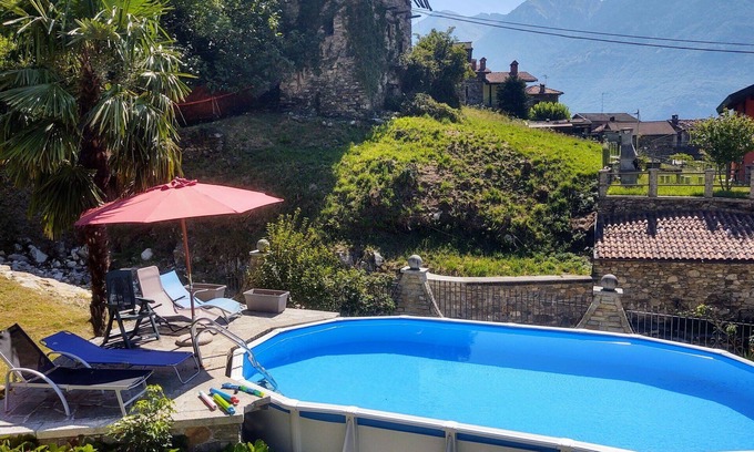 Sorico Apartment | Cosy apartment for 4 guests with A/C, pool, WIFI, TV, terrace and pets allowed