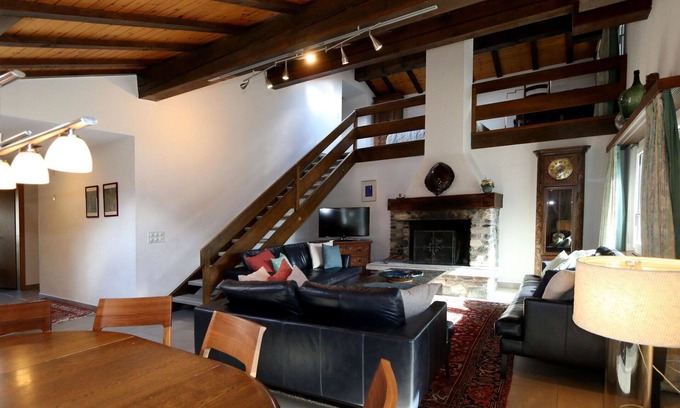 Saas-Fee Apartment | Cosy apartment for 8 guests with WIFI, TV and balcony