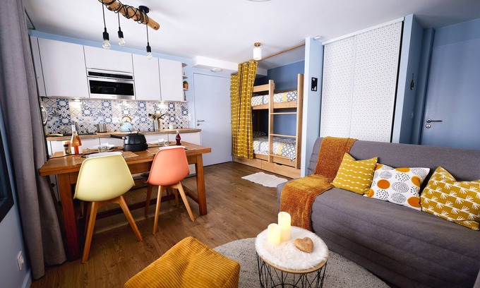Chamrousse Ski Chalet | Cosy chalet studio nestled among the fir trees, 70 m from the slopes