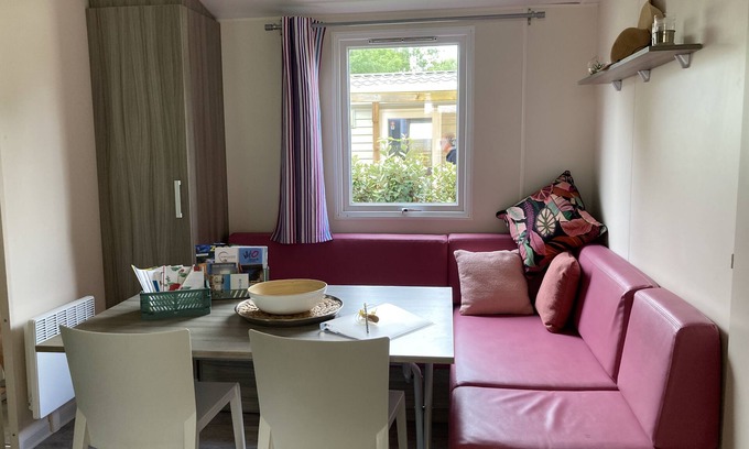 Saint-Georges-de-Didonne House | Cosy Lili - Mobilhome MANDARINE - Near Ocean