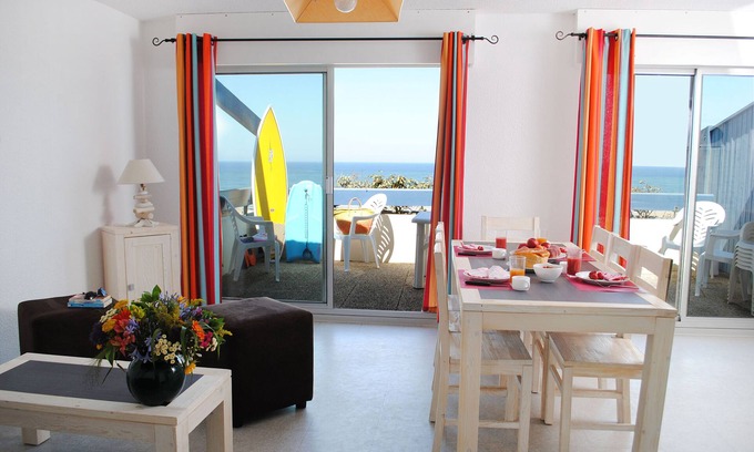Mimizan Apartment | Cosy studio à 50m de la plage + accès piscine