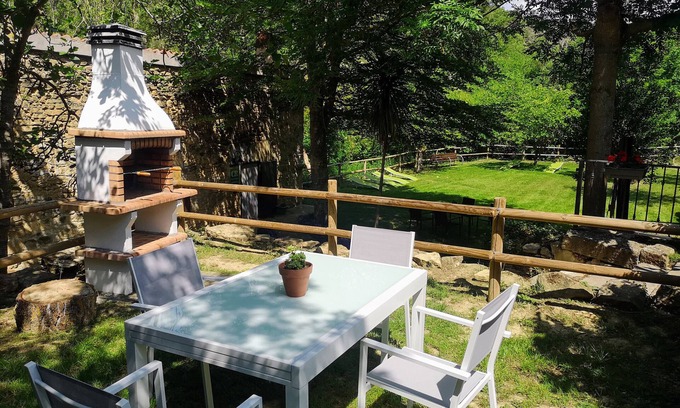 Lanciego/Lantziego House | Country House 'Ardetxal' with Mountain View and Private Garden