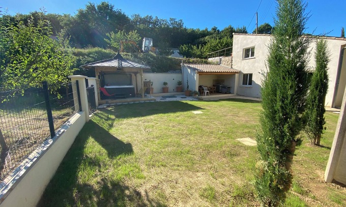Carsan House | Country house for 8 people with spa pool house surrounded by olive trees