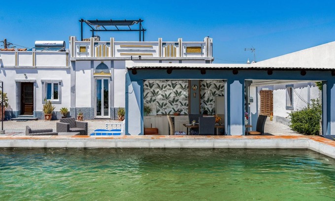 Luz de Tavira House | Country House 'Nossa' with Sea View, Wi-Fi and Air Conditioning