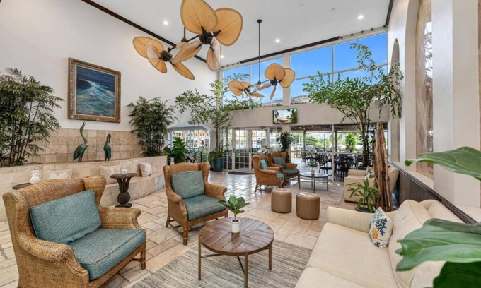 Redevelopment Area Resort | Couple's Heaven! Bay View King Unit, Pool, Parking, 2 Miles to the Beach