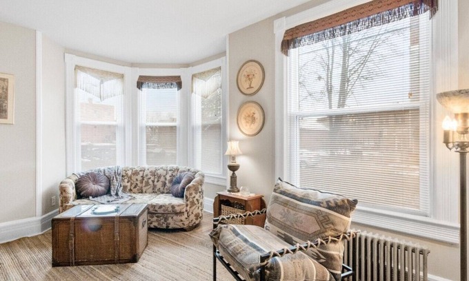 Hudson Falls Historic District Apartment | Cozy 2-Bedroom Apartment w/Private Patio in Hudson Falls