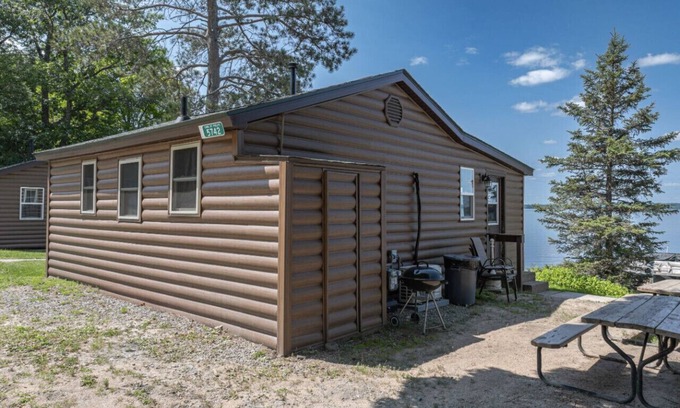 Phelps Cabin | Cozy 2BR/1BA Lake Cabin | 25ft from Shore | Boat Landing | Fish House | All-Sports Lake