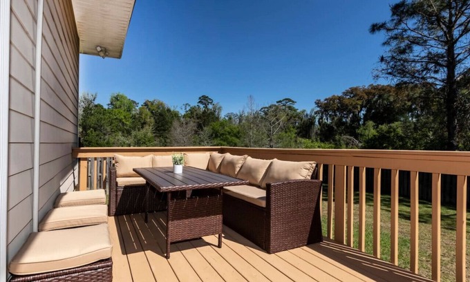 Tallahassee House | Cozy 4BR Tallahassee: Cozy, Spacious, Corn-hole