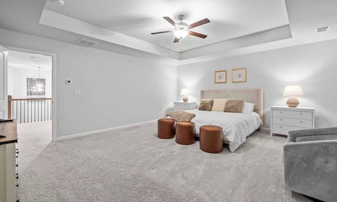 Grayson House | Cozy 5B3B Getaway|Flexible Month-to-Month Stay|Pet-Friendly Comfort #41952