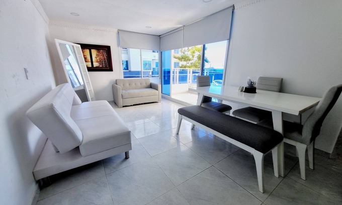 El Laguito Apartment | Cozy and Comfortable Apartment Near the Sea in Laguito, Cartagena