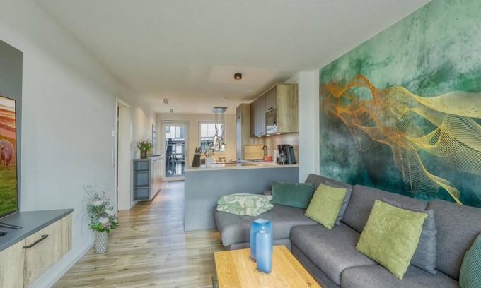 Norderhafen Apartment | Cozy apartment in Nordstrand with WiFi