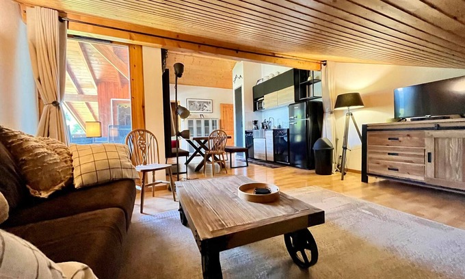 Samoens Apartment | Cozy Apartment in Quiet Residence with Indoor & Outdoor Pools, Near Samoëns Center