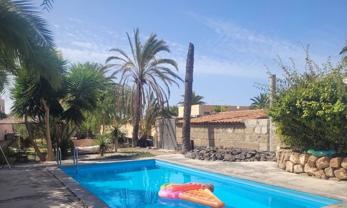 Adeje Apartment | Cozy Apartment Sea Views and Pool, Private Area