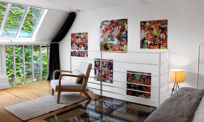 Croulebarbe Apartment | Cozy Artist’s Loft, Close to Public Transport