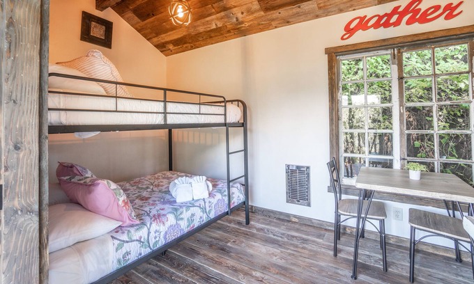 Carmel House | Cozy Bunk House w/ Luxury Tent