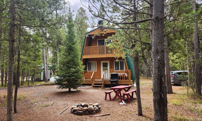 Island Park Cabin | Cozy Cabin Minutes From Yellowstone w/fiber optic wifi