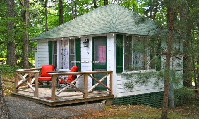 Bar Harbor Apartment | Cozy Cabin Stay Acadia Cabin 3