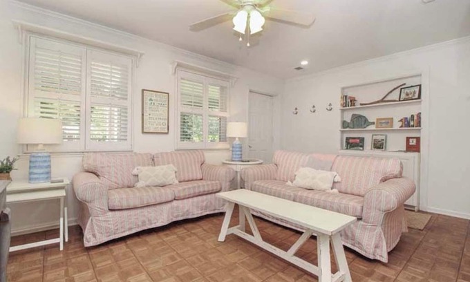 Mount Pleasant House | Cozy Coastal Cottage Centrally Located - Side A