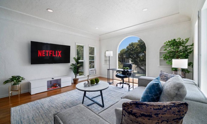 Wrigley Apartment | Cozy Eucalyptus Retreat