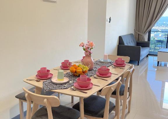 Kuala Lumpur Apartment | Cozy Family Suite Kepong DesaPark MontKiara Publika Mitec