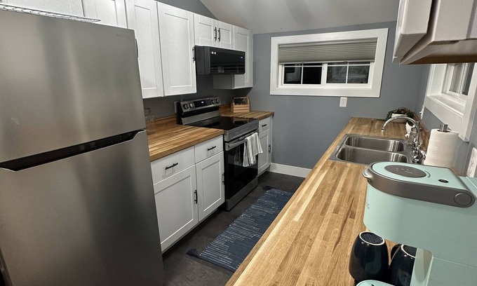Traverse City Cottage | Cozy Farmstead Cottage located on Old Mission Peninsula Lavender Farm.
