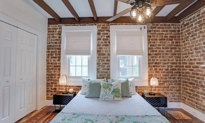 Historic District - North Apartment | Cozy & Historic 1790 Guest House Steps to River St, Food, and Entertainment!