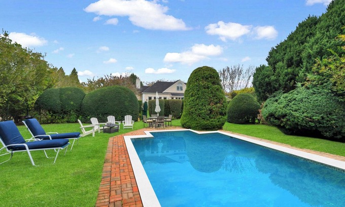 Village of Southampton House | Cozy Home In Southampton With Expansive Yard And Private Pool, Close to.