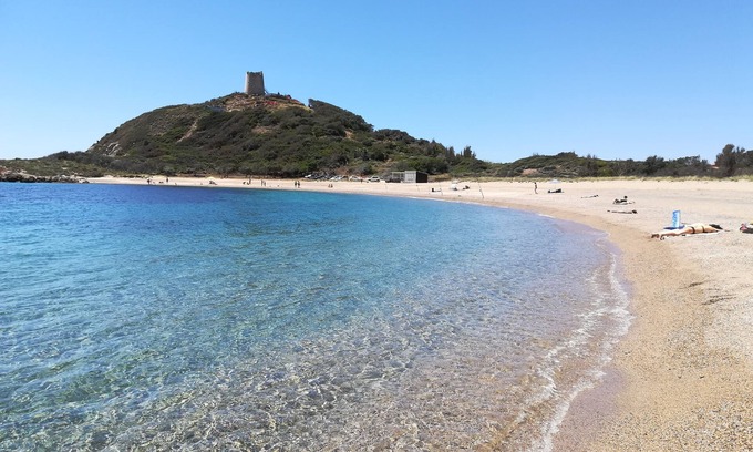 Eden Rock Villa | Cozy house nestled in a green garden 900mt from the sea in southern Sardinia