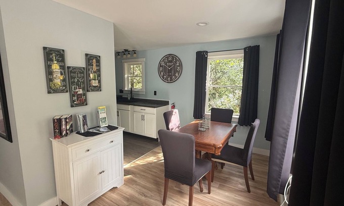 Bucksport Apartment | Cozy King Sized 1-BR Maine Nature Retreat with Ridge Views, Pool & Hot Tub!