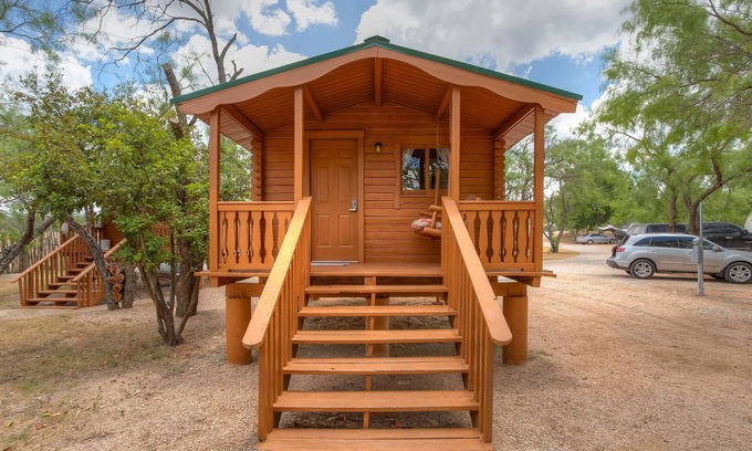 Blanco Cabin | Cozy Log Cabin on Miller Creek - 5 mi south of downtown Johnson City