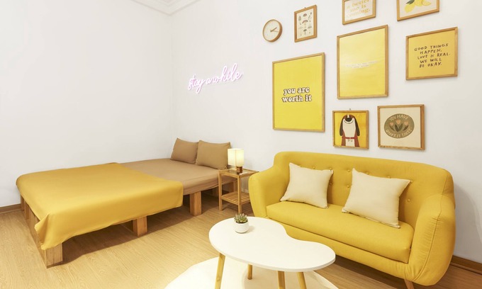 Hai Ba Trung Apartment | Cozy Studio/Netfilx/5mins to Old Quarter/city view/washing