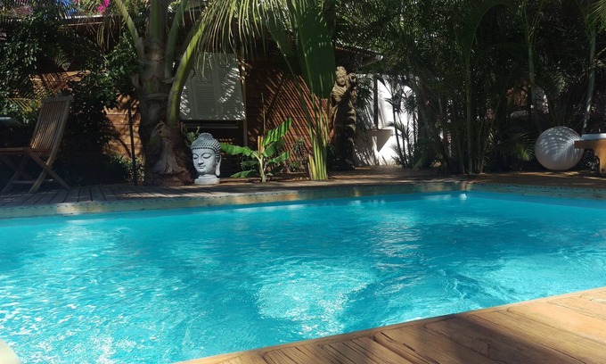 Grand Fond Apartment | Cozy studio, swimming pool, Spa, seaside