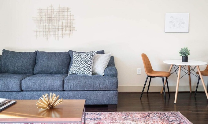 Montgomery Apartment | Cozy & Stylish 1BR Balcony Views Included