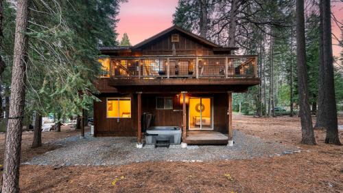 Tahoma House | Cozy Tahoe Retreat w Hot Tub Movie Room Forest Views Tahoma Getaway by AvantStay