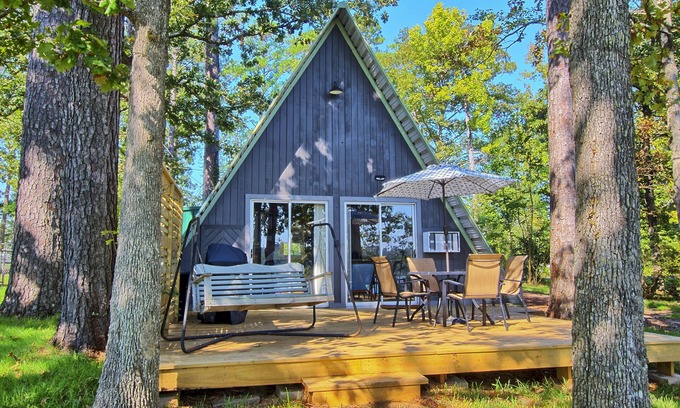 South Toledo Bend Cabin | Cozy Toledo Bend A-Frame w/Waterfront Views!