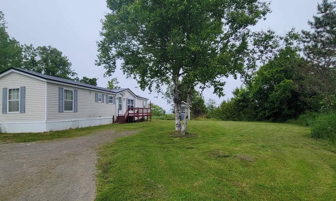 Lubec House | Cozy two bedroom home with ocean view. Quiet and secluded location.