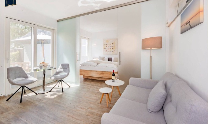 Kamminke Apartment | Cozy vacation apartment with terrace & lagoon view - quiet location by the lake