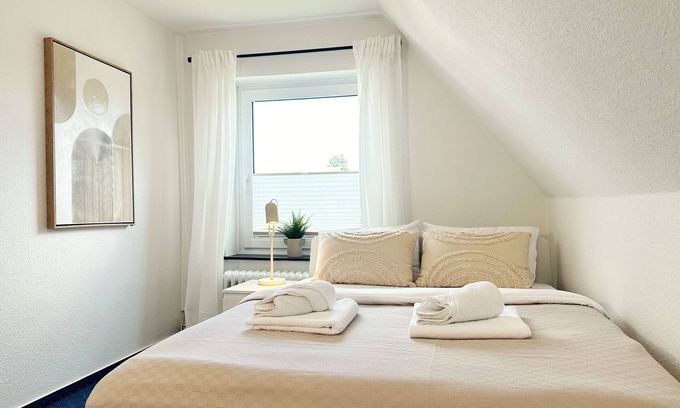Haffkrug House | Cozy vacation home "Strandgut" with parking space - close to the Baltic Sea beach