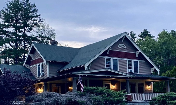 Schroon Lake House | Craftsman Style Home, With Beautiful Lake View