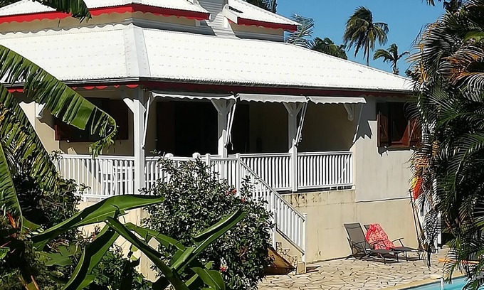 Sainte-Rose Villa | Creole villa with pool in tropical gardens