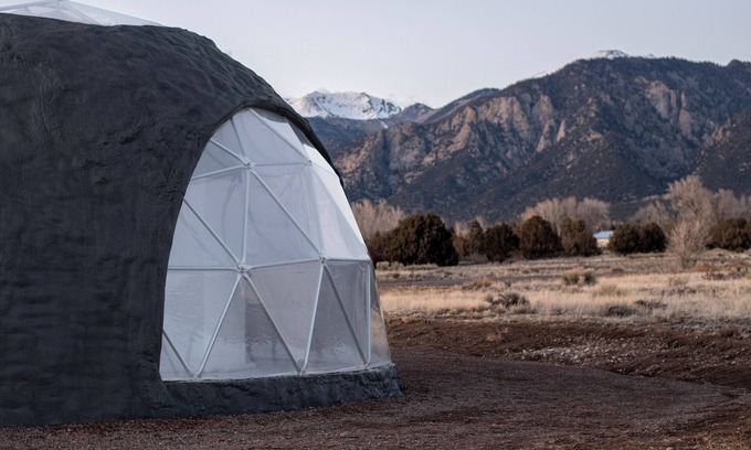 Crestone House | CrestDomes: “Dome of Dreams” a Luxury Glamping Dome Home near the Sand Dunes