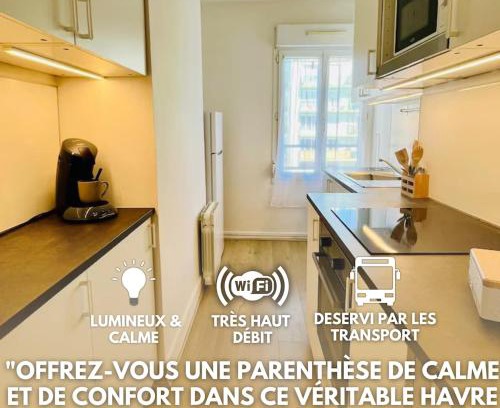 Sainte Marie - Saint Leon Apartment | Dalikyda - Le Havre de paix - Parking Gratuit